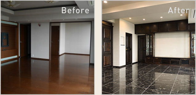 Before After