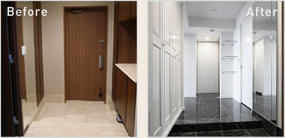 Before After