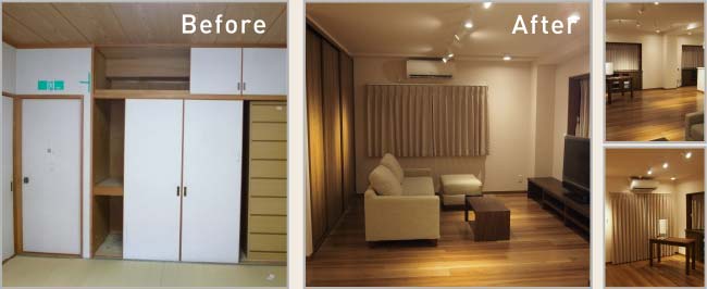 Before After