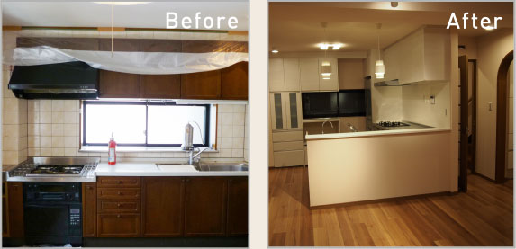 Before After