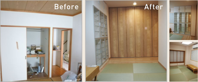 Before After