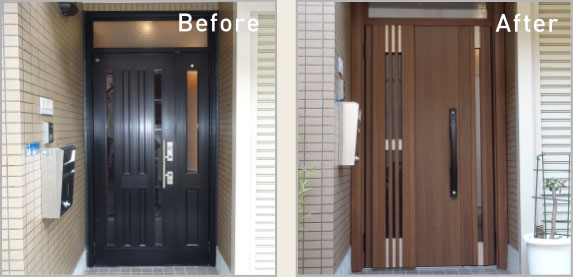 Before After