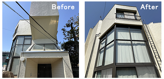 Before After