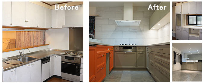 Before After
