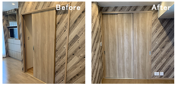 Before After
