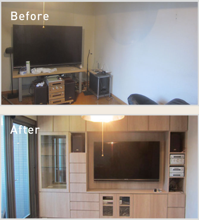 Before After