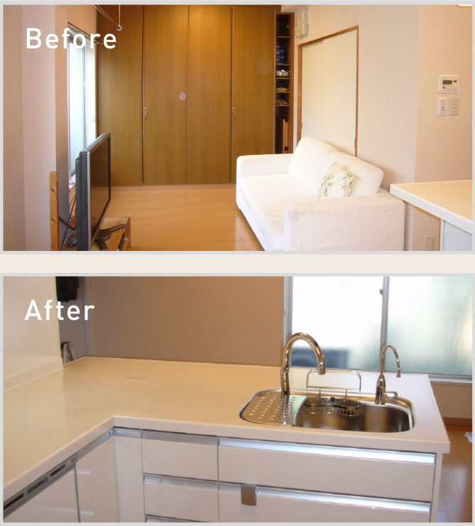Before After